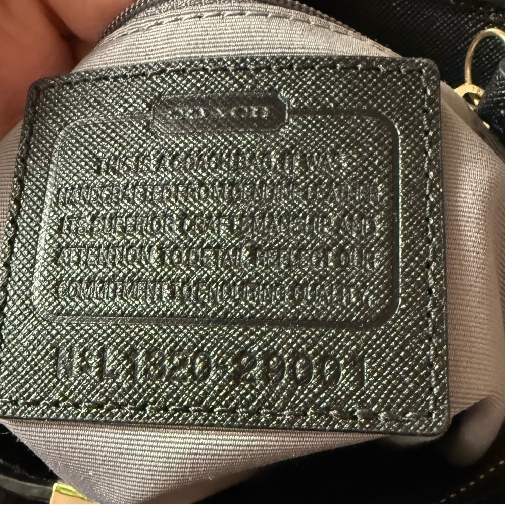 🖤 Coach Madison Mini North/South Tote Bag – Black Saffiano Leather 🖤 - Picture 4 of 4